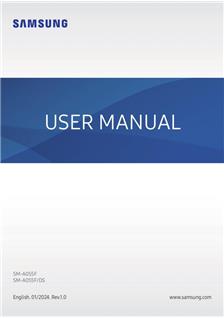 Samsung Galaxy A05 manual. Camera Instructions.